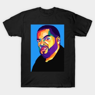 Ice Cube Wpap Pop Art T-Shirt